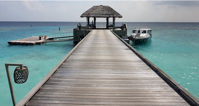 jetty arrival resort path walking notes